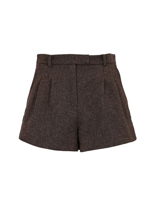 Shorts strutturati a palloncino con lavorazione bottonata Patrizia Pepe | 2P1701 A646FG48
